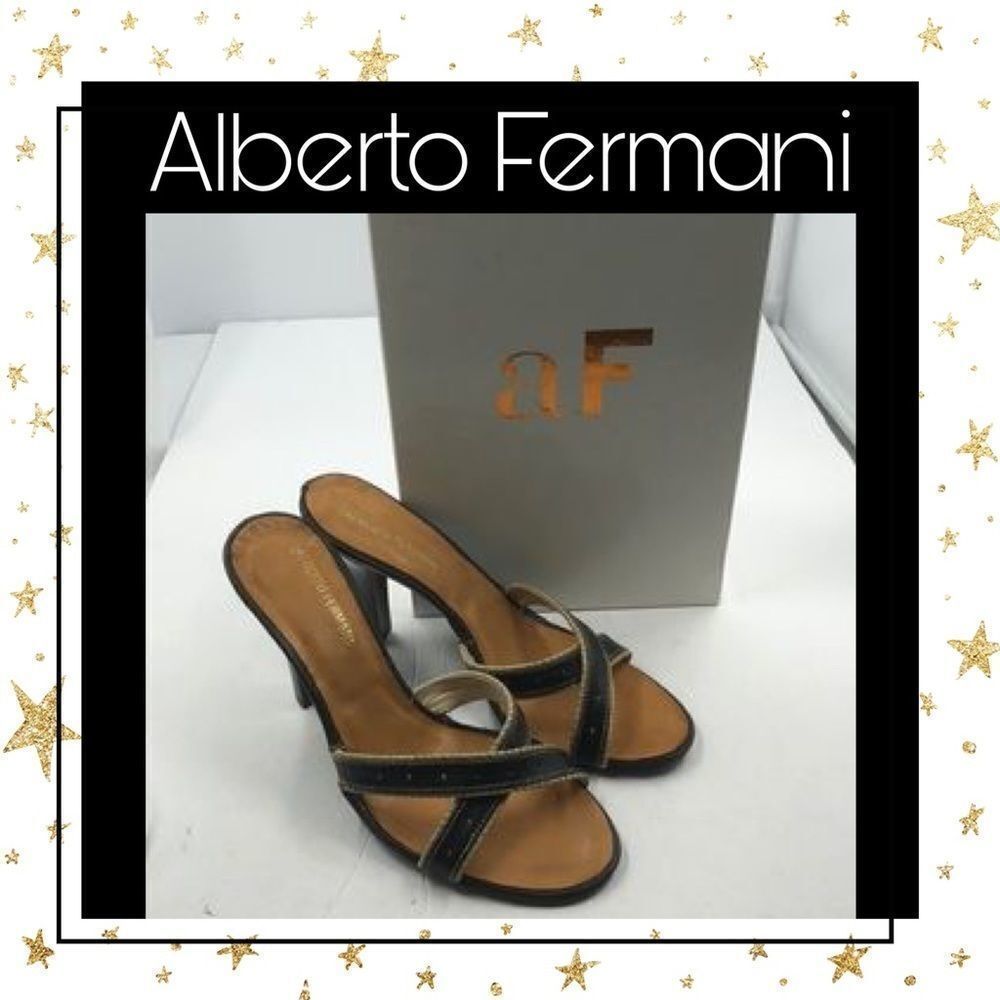 Alberto Fermani Slide Heels EU 38.5 US 8.5
